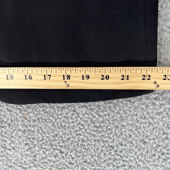 John W Nordstrom Loro Piana‎ 100% Wool Sport Coat 41 R Black Two Button Plaid - Picture 9 of 15